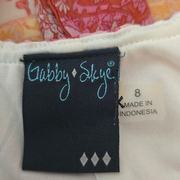 Gabby Style Bohemian Gypsy Flirty Sleeveless Tiered Ruffle Women's Maxi Dress 8 - Picture 4 of 5